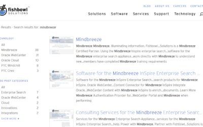 How We Integrated this Website with the Mindbreeze InSpire Enterprise Search Appliance