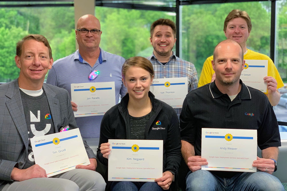 Fishbowl Team Members Earn Google Cloud Certifications