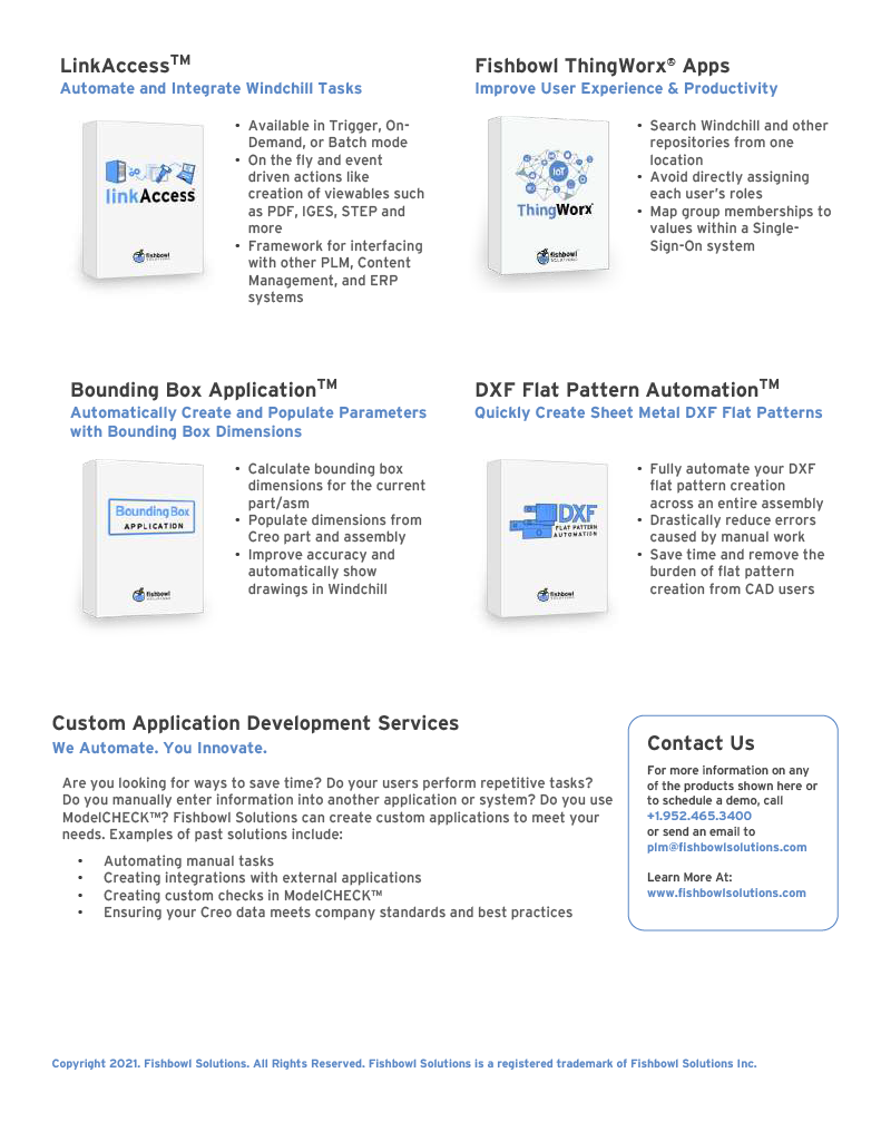 Add-On Software for PTC Products Page 2